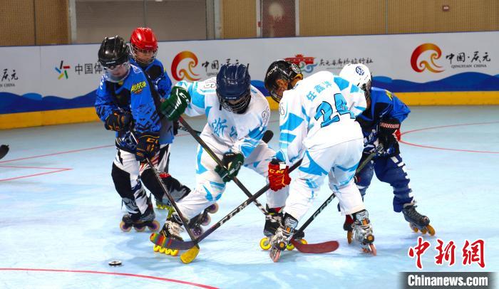 轮滑球跨海峡竞技促交流：丽水庆元两岸青少年