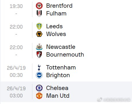 英超焦点战今晚开打 热刺切尔西迎强强对话